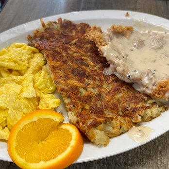 Breakfast Shack - Mother Clucker Wrapped in Heaven = Chicken fried chicken. - Breakfast & Brunch Near Me - Redlands, California Breakfast Shack - Mother Clucker Wrapped in Heaven = Chicken fried chicken. - Breakfast & Brunch Near Me - Redlands, California