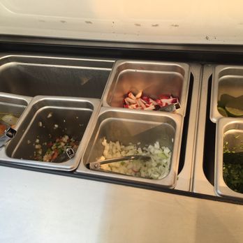Hot Stuff Taqueria - Self-serve sauces and toppings. Looked very clean and fresh. - Food Trucks Near Me - Bountiful, Utah Hot Stuff Taqueria - Self-serve sauces and toppings. Looked very clean and fresh. - Food Trucks Near Me - Bountiful, Utah