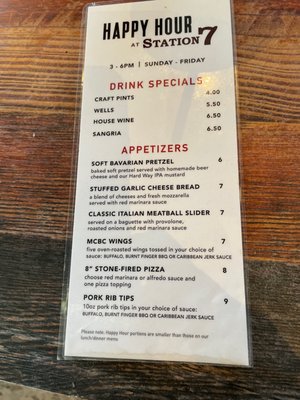 Menu photo 1 Station 7 Tavern Blue Springs, MO Menu photo 1 Station 7 Tavern Blue Springs, MO