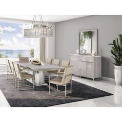Unique Furniture - Modern dining room set.