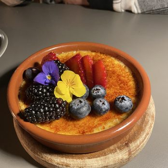 Shelby's Rooftop Lounge - orange blossom creme brulee - Lounges Near Me - San Francisco, California