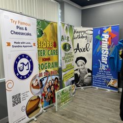 Yes! We design and print banners