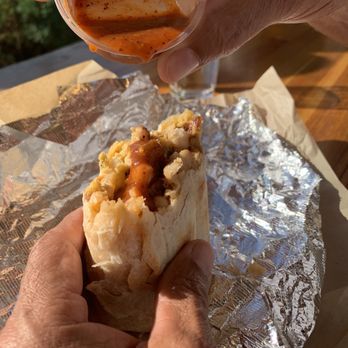 Dart Coffee Co - Egg and bacon burrito - Coffee Roasteries Near Me - Santa Barbara, California Dart Coffee Co - Egg and bacon burrito - Coffee Roasteries Near Me - Santa Barbara, California
