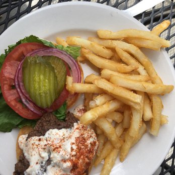 Limestone Grille - Black and blue burger - American Near Me - Mt Vernon, Kentucky