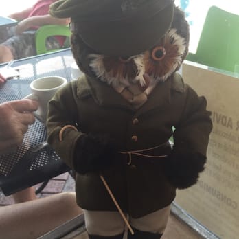 Green Owl Restaurant - Owls are everywhere - Breakfast & Brunch Near Me - Delray Beach, Florida