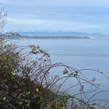 Discovery Park - Olympic mountains across the Sound - Parks Near Me - Seattle, Washington