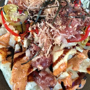 SKY Waikiki - Spicy Ahi Nachos - Seafood Near Me - Honolulu, Hawaii