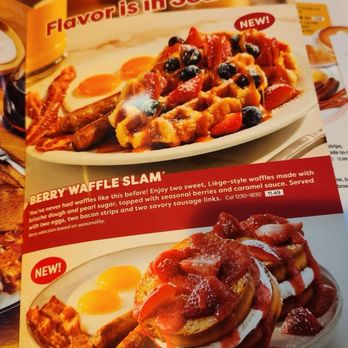 Denny's - Menu of new waffles and French toast - American Near Me - Winchester, Virginia