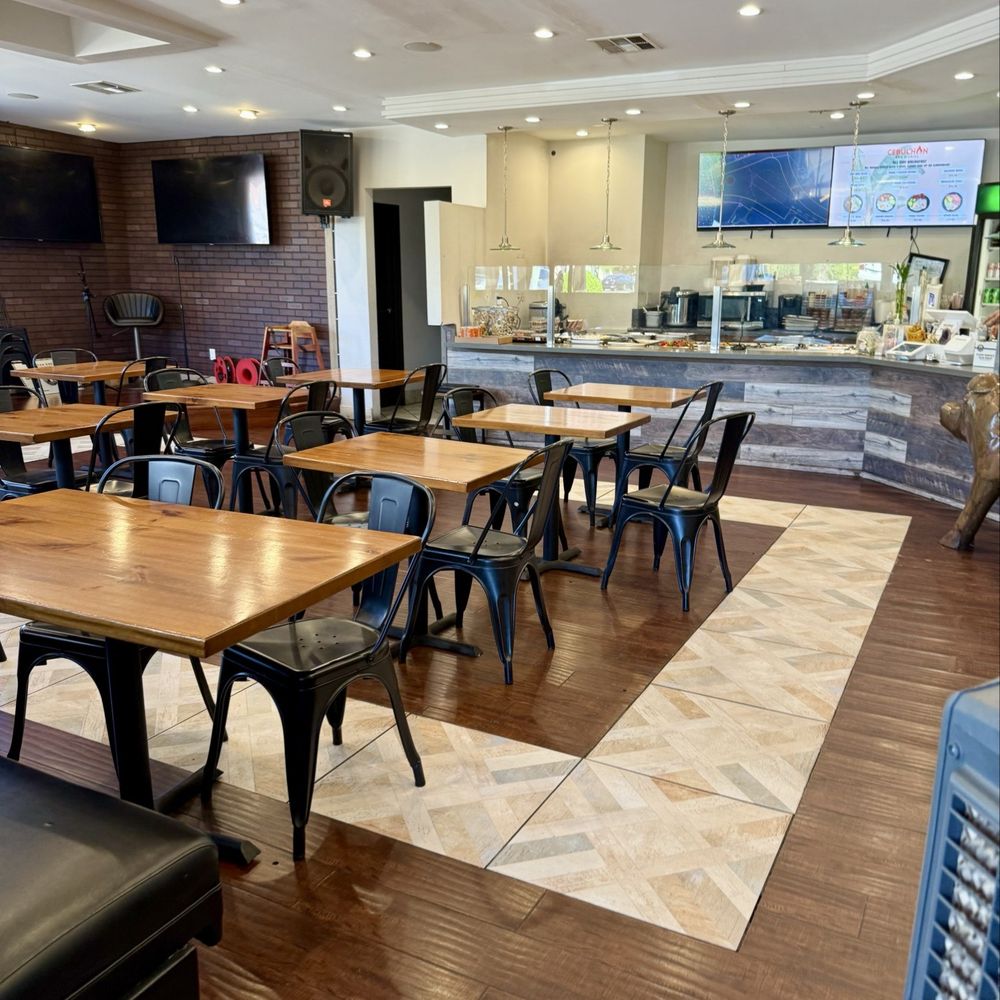Cebuchon BBQ and Grill - inside seating - Filipino Near Me - West Hills, California
