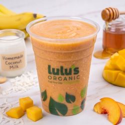 Lulu's Organic Juice Bar - Love you to peaches