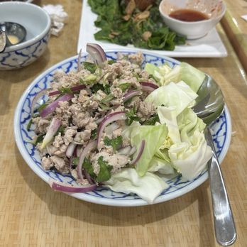 Hollywood Noodle House - Pork Larb Salad - Thai Near Me - Arcadia, California Hollywood Noodle House - Pork Larb Salad - Thai Near Me - Arcadia, California