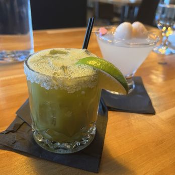 Blowfish Sushi & Ramen - Macha Margarita & Lychee Tini - Sushi Bars Near Me - Northfield, Illinois