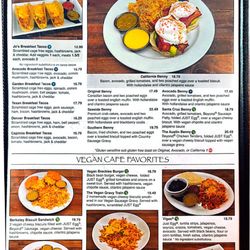 Seven Mile Cafe - Menu