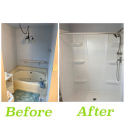 Denali Contracting - Senior bathroom remodels for safe accessibility.