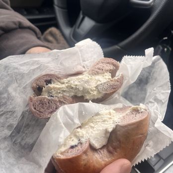 Bagels Etc. - Blueberry Bagel with Honey Walnut Cream Cheese - Bagels Near Me - Washington, DC, District of Columbia