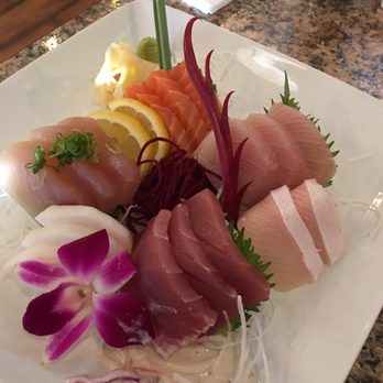 Sushi Heaven - Beautifully plated and tasty sashimi's combo plate - Japanese Near Me - Ashland, Oregon Sushi Heaven - Beautifully plated and tasty sashimi's combo plate - Japanese Near Me - Ashland, Oregon