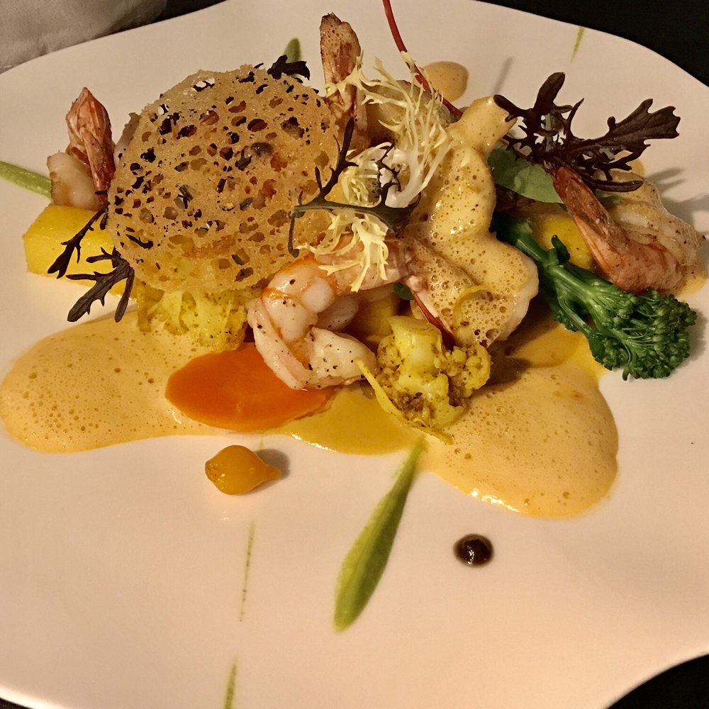 Mealtin'Potes - Shrimp with polenta and curry sauce:sooo good! - French Near Me - Mulhouse, 68 Mealtin'Potes - Shrimp with polenta and curry sauce:sooo good! - French Near Me - Mulhouse, 68