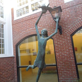 Simsbury Library Memorial Sculpture - Landmarks & Historical Buildings Near Me - Simsbury, Connecticut