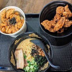 Tokyo Street Market - Black Ramen / Spicy Garlic Wings / Karaage Don Deluxe