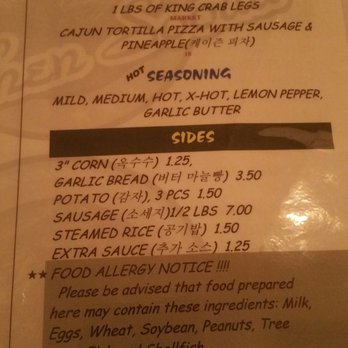 Kitchen Sooda - Menu - Seafood Near Me - Los Angeles, California