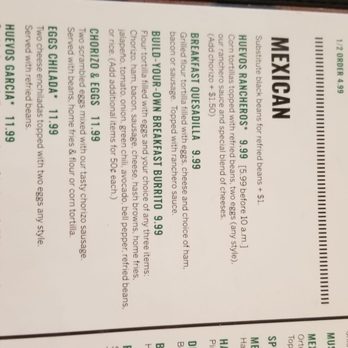 Cafe Jose - Menu - Breakfast & Brunch Near Me - Sedona, Arizona