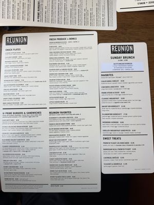 Menu photo 1 Reunion Kitchen + Drink Laguna Beach, CA Menu photo 1 Reunion Kitchen + Drink Laguna Beach, CA