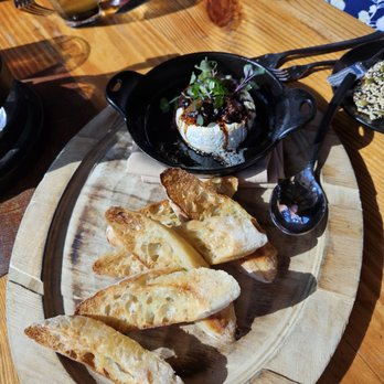 Osage Restaurant - Baked brie with bacon jam - Seafood Near Me - Ridgedale, Missouri Osage Restaurant - Baked brie with bacon jam - Seafood Near Me - Ridgedale, Missouri
