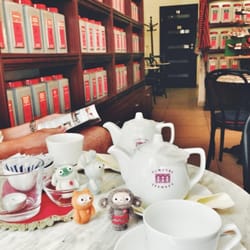 Demmers Teahouse - A cup of tea enjoyed, july 2014