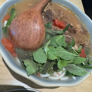 Jun Bistro - Jun Original Broth Rice Noodle with Beef Rib (Non Spicy) - Chinese Near Me - Milpitas, California Jun Bistro - Jun Original Broth Rice Noodle with Beef Rib (Non Spicy) - Chinese Near Me - Milpitas, California