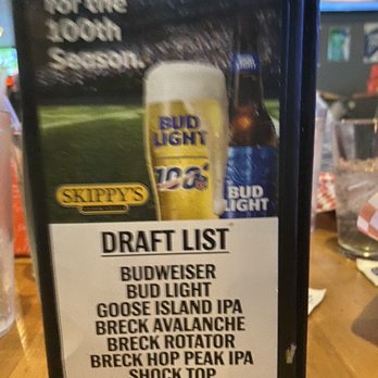 Skippy's Bar and Grill - Drink menu - Sports Bars Near Me - Denver, Colorado Skippy's Bar and Grill - Drink menu - Sports Bars Near Me - Denver, Colorado