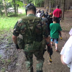 Holland Paintball Adventure Park - Like son like father
