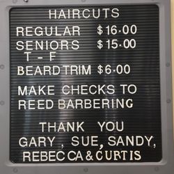 Reed Barbering Gary's