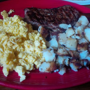 Janet's Montana Cafe - Steak eggs homefries - American Near Me - Alpine, California Janet's Montana Cafe - Steak eggs homefries - American Near Me - Alpine, California