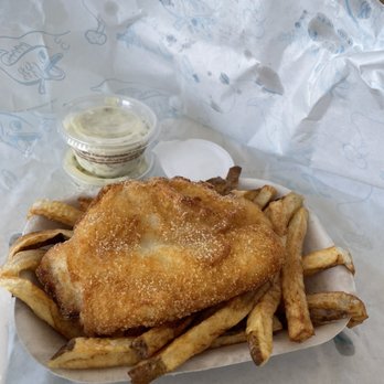 Spud Fish & Chips - One piece fish and fries-love the tarter sauce too. - Seafood Near Me - Seattle, Washington Spud Fish & Chips - One piece fish and fries-love the tarter sauce too. - Seafood Near Me - Seattle, Washington