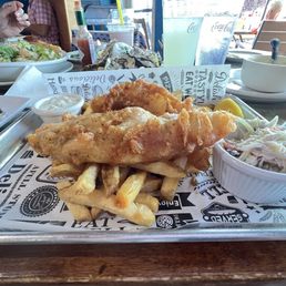 2 piece Halibut fish and chips