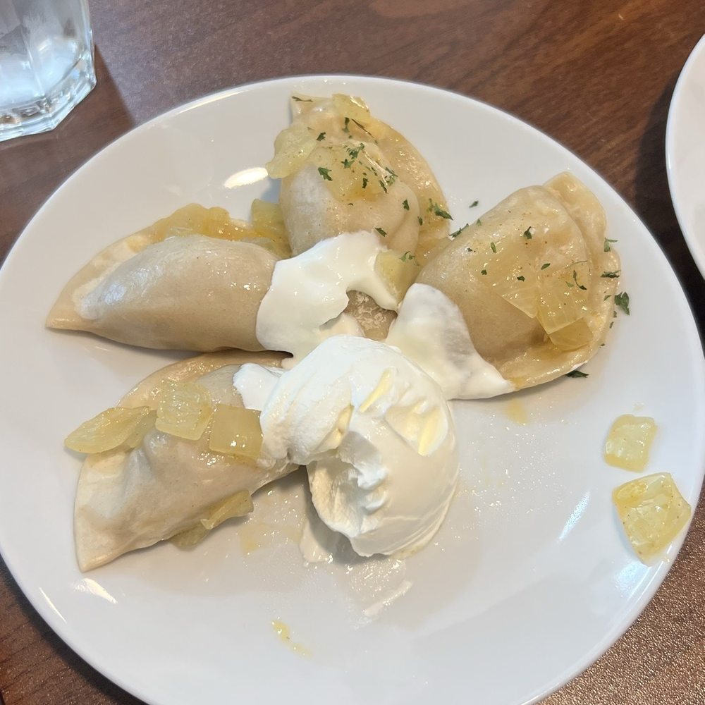 Café Poland - Pierogi plate - Polish Near Me - Columbia, Missouri Café Poland - Pierogi plate - Polish Near Me - Columbia, Missouri