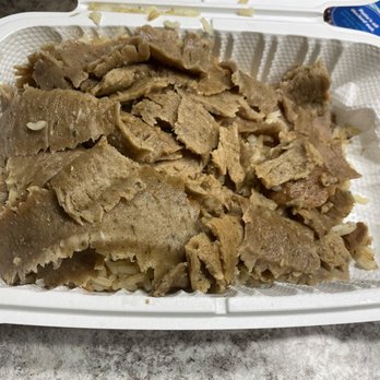 Greek Express - Sliced Gyro Meat and Rice - Mediterranean Near Me - Columbus, Ohio