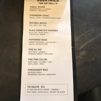 Pins Mechanical - Signature drinks - Bowling Near Me - Cincinnati, Ohio