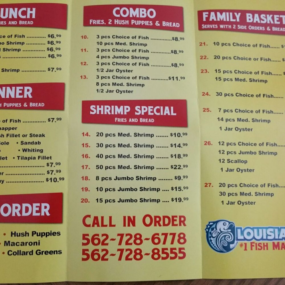 #1 Fish Market - Phone your order for faster service - Fish & Chips Near Me - Long Beach, California