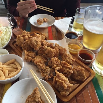 Gami Chicken and Beer - We got the boneless wings from the lunch menu with spicy, sweet chili, and honey mustard sauce. - Korean Near Me - Melbourne, VIC Gami Chicken and Beer - We got the boneless wings from the lunch menu with spicy, sweet chili, and honey mustard sauce. - Korean Near Me - Melbourne, VIC