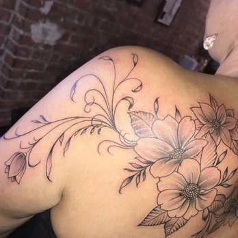 Redink Tattoo Studio - Shoulder and upper arm - Tattoo Near Me - New York, New York