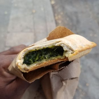 Minto Jamaican Market - Spinach patty with wheat crust! - International Grocery Near Me - Oakland, California Minto Jamaican Market - Spinach patty with wheat crust! - International Grocery Near Me - Oakland, California