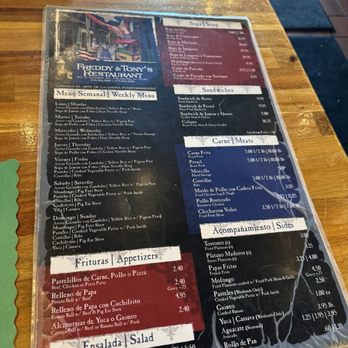 Freddy & Tony's Restaurant - Spanish Near Me - Philadelphia, Pennsylvania