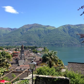 Fondazione Monte Verità - View of Ascona - Ascona, TI