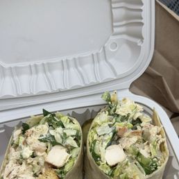Chicken caesar wrap Chicken caesar wrap