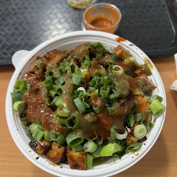 Flame Broiler - Regular Organic Tofu Bowl - Fast Food Near Me - Riverside, California Flame Broiler - Regular Organic Tofu Bowl - Fast Food Near Me - Riverside, California