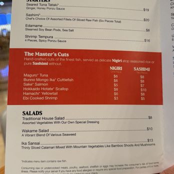 Icharo - Menu - Sushi Bars Near Me - Orlando, Florida