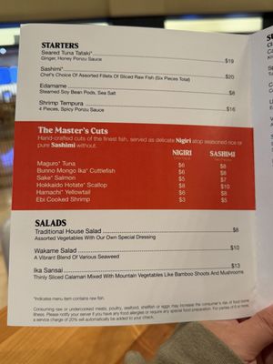 Menu photo 3 Icharo Orlando, FL