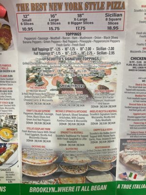 Menu photo 2 Scuotto's Pizza Cafe Sunrise, FL Menu photo 2 Scuotto's Pizza Cafe Sunrise, FL