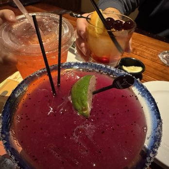 LongHorn Steakhouse - Patr-n Dragon Fruit Margarita - Steakhouses Near Me - Mount Juliet, Tennessee